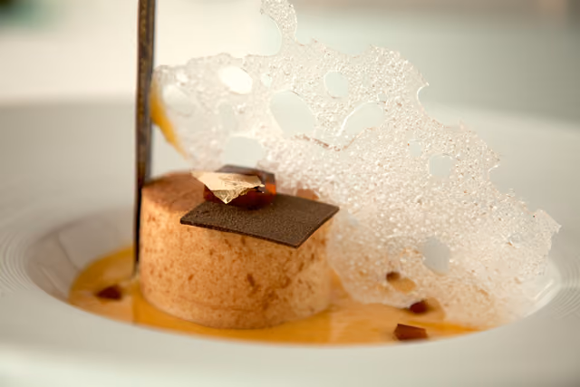 Postre de alta cocina
